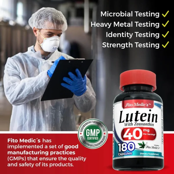 Lutein |180 Capsules |40 mg - Image 4