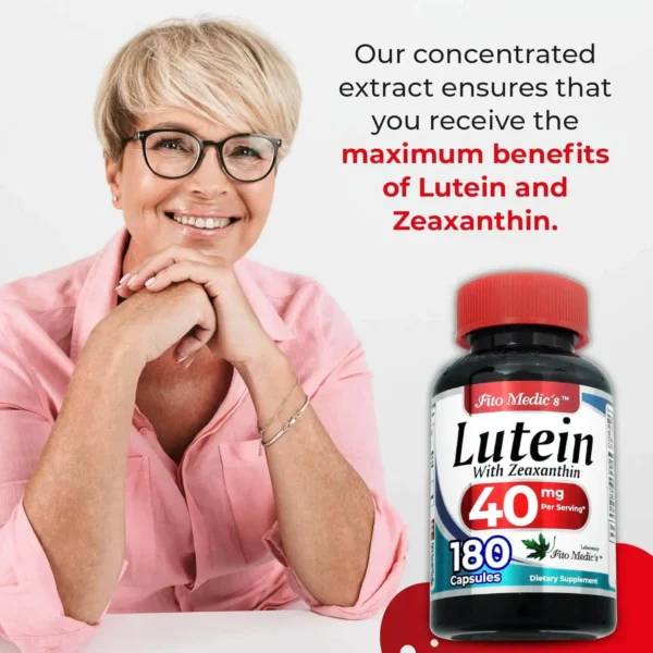 Lutein |180 Capsules |40 mg - Image 2